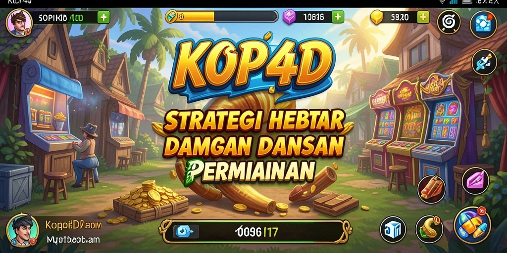 Tampilan gameplay KOPI4D yang menarik dan penuh strategi.
