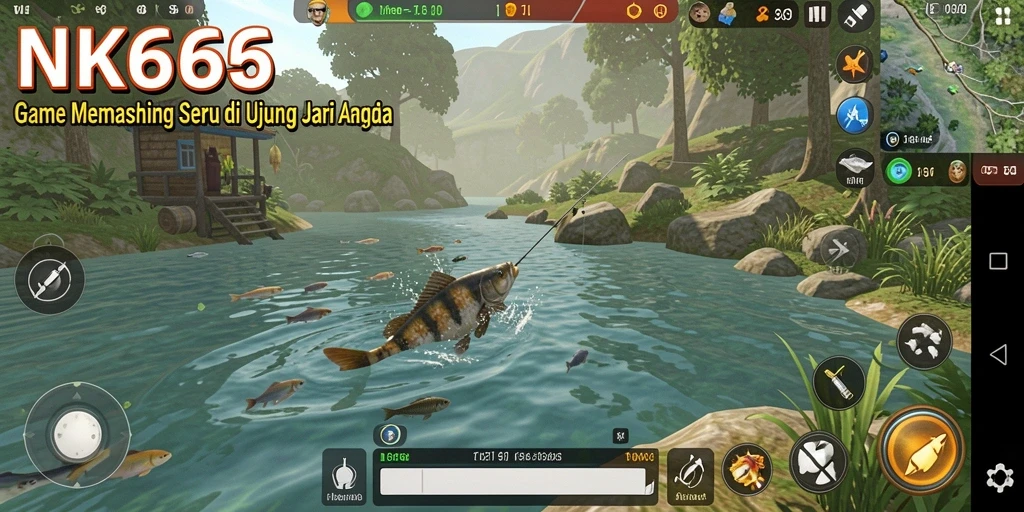 Gameplay menarik NK666 dengan pengalaman memancing yang menawan.